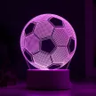 Светильник 3D RISALUX "Футбольный мяч" RGB