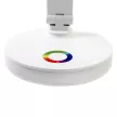 Светильник настольный Ultraflash Тина 7 Вт LED с RGB подсветкой