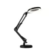 Светильник настольный IN HOME 10 Вт LED с лупой 5х и струбциной черный