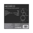Настольная лампа LED 18 Вт 3000/4200/6500 К NEODECO Магнус черный