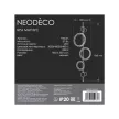 Бра LED 37 Вт 3000/4200/6500 К NEODECO Магнус черный