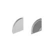 Заглушки Geniled для углового профиля 16х16 серый 2 шт