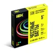 Светодиодная лента 8 Вт 60 д/м 24 В IP65 12 мм RGB IEK Неон