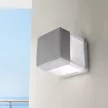 Светильник уличный настенный 1х10 Вт GX53 LED IP55 серый Fumagalli Эстер