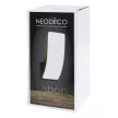 Светильник уличный настенный NEODECO Лиссабон 15 Вт 4000 К IP54 черный