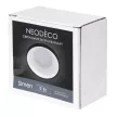 Светильник встраиваемый 1х9 Вт GU10 белый/черный NEODECO Симен