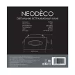 Светильник встраиваемый 1х9 Вт GU10 IP44 белый NEODECO Флик квадрат