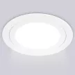 Светильник встраиваемый Ambrella Чезнут круг 1х15 Вт GX53 IP44 белый