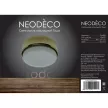Светильник накладной 1х13 GX53 NEODECO золото