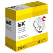 Светильник накладной IEK GX53 матовый хром