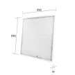 Светильник офисный ONVOLT Призма 36 Вт LED 6500 К 595х595х19 мм