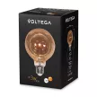 Светодиодная лампа Voltega 3 Вт Е27 G95 2700 К звезда золото