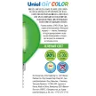 Светодиодная лампа Uniel Air Color 5 Вт Е14/Р зеленая