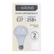 Светодиодная лампа 25 Вт Е27/А теплый свет KRONS