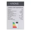 Светодиодная лампа 5 Вт Е14/Р холодный свет KRONS