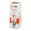 Лампа накаливания 40 Вт E27/В прозрачная ЭРА