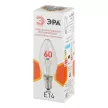 Лампа накаливания 60 Вт E14/В прозрачная ЭРА