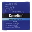 Галогенная лампа Camelion 50 Вт GU10 теплый