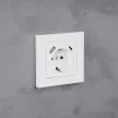 Розетка USB A + C 20 Вт белая матовая без рамки EVERSON Кватро