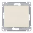 Выключатель проходной одноклавишный SE Глосса без рамки бежевый
