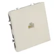 Розетка компьютерная RJ45 кашемир без рамки STEKKER Эмили