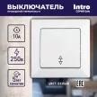 Выключатель проходной Соло Intro белый