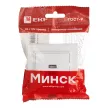 Розетка USB двойная EKF Минск белая