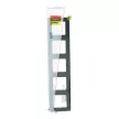 Рамка Legrand/Daccord Инспирия 5 постов антрацит
