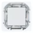 Выключатель проходной Legrand/Daccord Инспирия без рамки IP44 белый