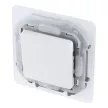 Выключатель проходной Legrand/Daccord Инспирия без рамки IP44 белый