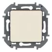 Выключатель проходной Legrand/Daccord Инспирия без рамки слоновая кость