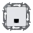 Розетка компьютерная Legrand/Daccord Инспирия RJ45 без рамки белая