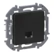 Розетка компьютерная Legrand/Daccord Инспирия RJ45 без рамки антрацит