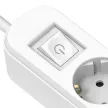 Удлинитель 1,5 м 4 гнезда с заземлением 2200 Вт + USB-A + 2USB-C 20 Вт Electraline