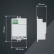 Датчик движения IEK 1200 Вт микроволновый встраиваемый