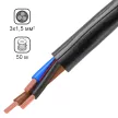 Кабель гибкий круглый КГтп 3х1,5 ГОСТ 50 м