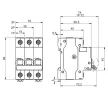 Выключатель автоматический 3п 6 кА 25 А C Systeme Electric
