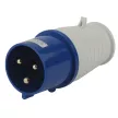 Вилка силовая 230 В 32 А 3 контакта IP44 ЭРА