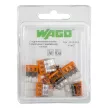 Клемма WAGO 3-проводная 2273-243 с пастой 6 шт