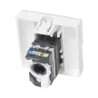 Розетка информационная UTP SPL 1хRJ45 cat5е