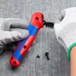 Нож для кабеля c пяткой и трещоткой 146 мм KNIPEX