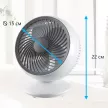 Вентилятор настольный ONCOOL 5 Вт 15 см питание от USB