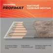 Мат нагревательный 5 м2 900 Вт Теплолюкс ProfiMat