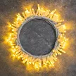 Гирлянда Нить 60LED 6 м теплый свет белый провод Maxi LED STANDARD Santi