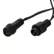 Гирлянда Нить 200LED 10 м теплый свет черный провод Maxi LED PRO Santi
