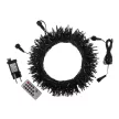 Гирлянда Нить 720LED 25 м теплый свет зеленый провод 8 функций Smart connect COMFORT 24V Santi