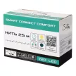 Гирлянда Нить 720LED 25 м теплый свет зеленый провод 8 функций Smart connect COMFORT 24V Santi