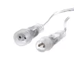 Гирлянда Бахрома 226LED 3х0,5 м многоцветный прозрачный провод 8 функций Smart connect COMFORT 24V Santi