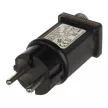 Гирлянда Нить 180LED 12 м холодный свет зеленый провод 8 функций Smart connect STANDARD 24V Santi