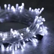 Гирлянда Нить 180LED 12 м холодный свет прозрачный провод 8 функций Smart connect STANDARD 24V Santi